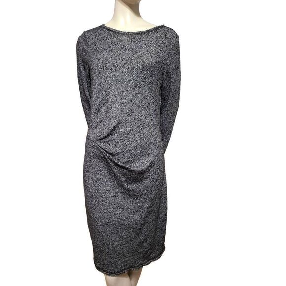 Three Dots Grey Marl Dress - Picture 2 of 5